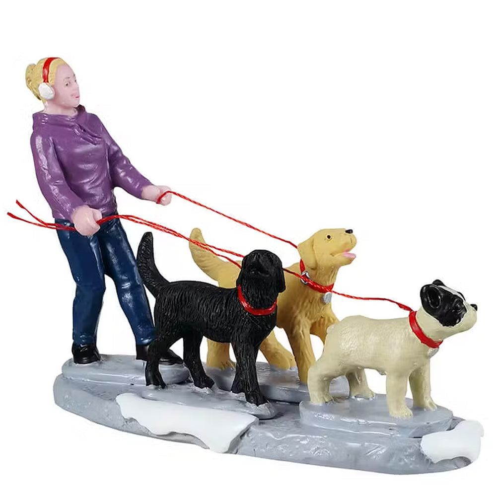 Dog Walker Lemax Cod 42361 1