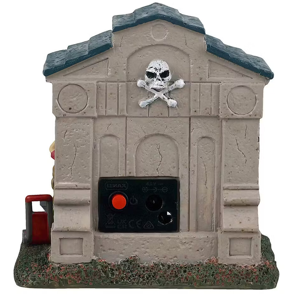 Next Tomb Neighbor Spooky Town Lemax Cod 54437 4