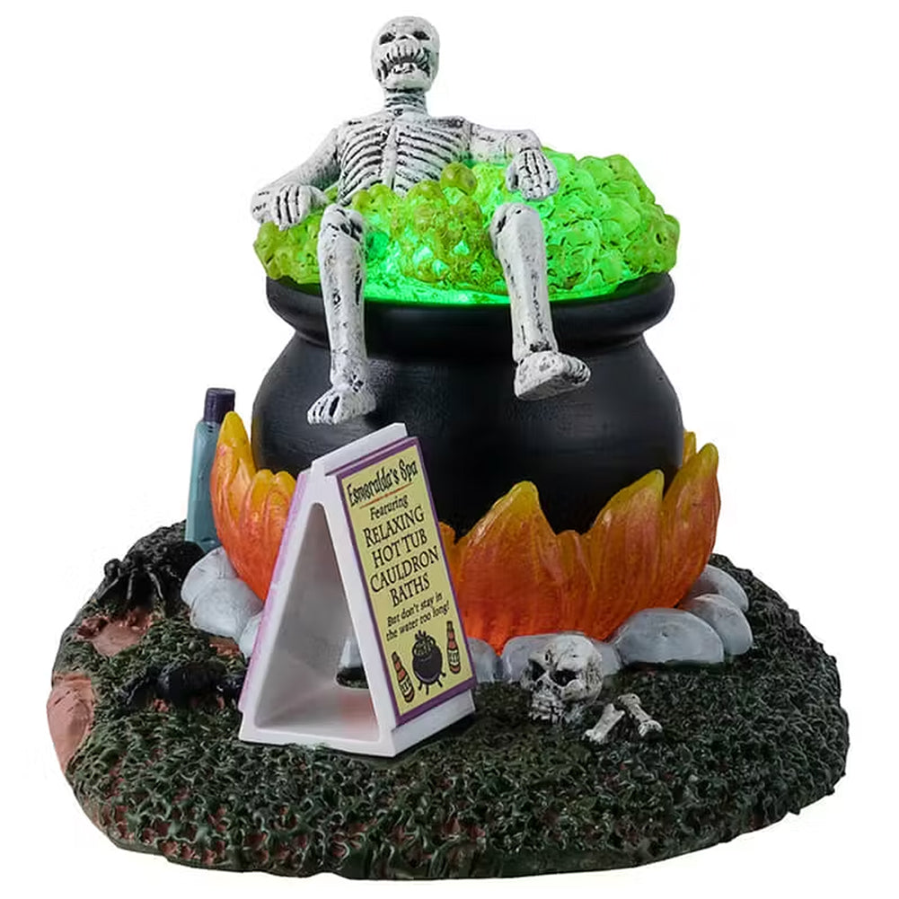 Nothing Like A Hot Bath Spooky Town Lemax Cod 44302 3