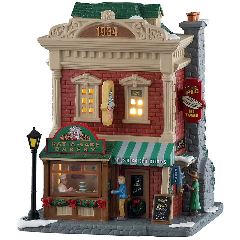 Pat-A-Cake Bakery Caddington Village Lemax Cod 55349 1