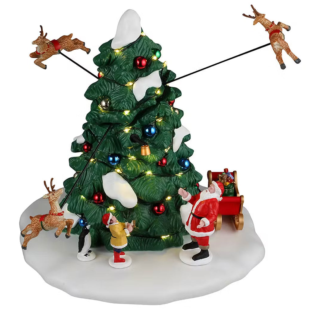 Reindeer Races Santa's Wonderland Lemax Cod 54455 1