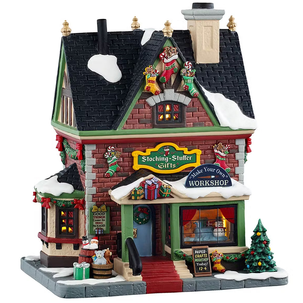 Stocking Stuffer Gifts Caddington Village Lemax Cod 55334 1