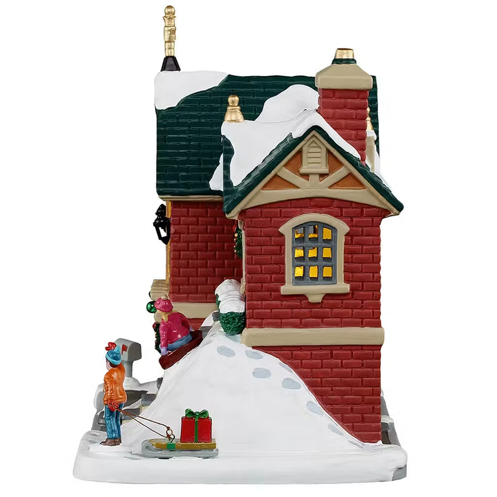 The Little Brick House Caddington Village Lemax Cod 55348 3