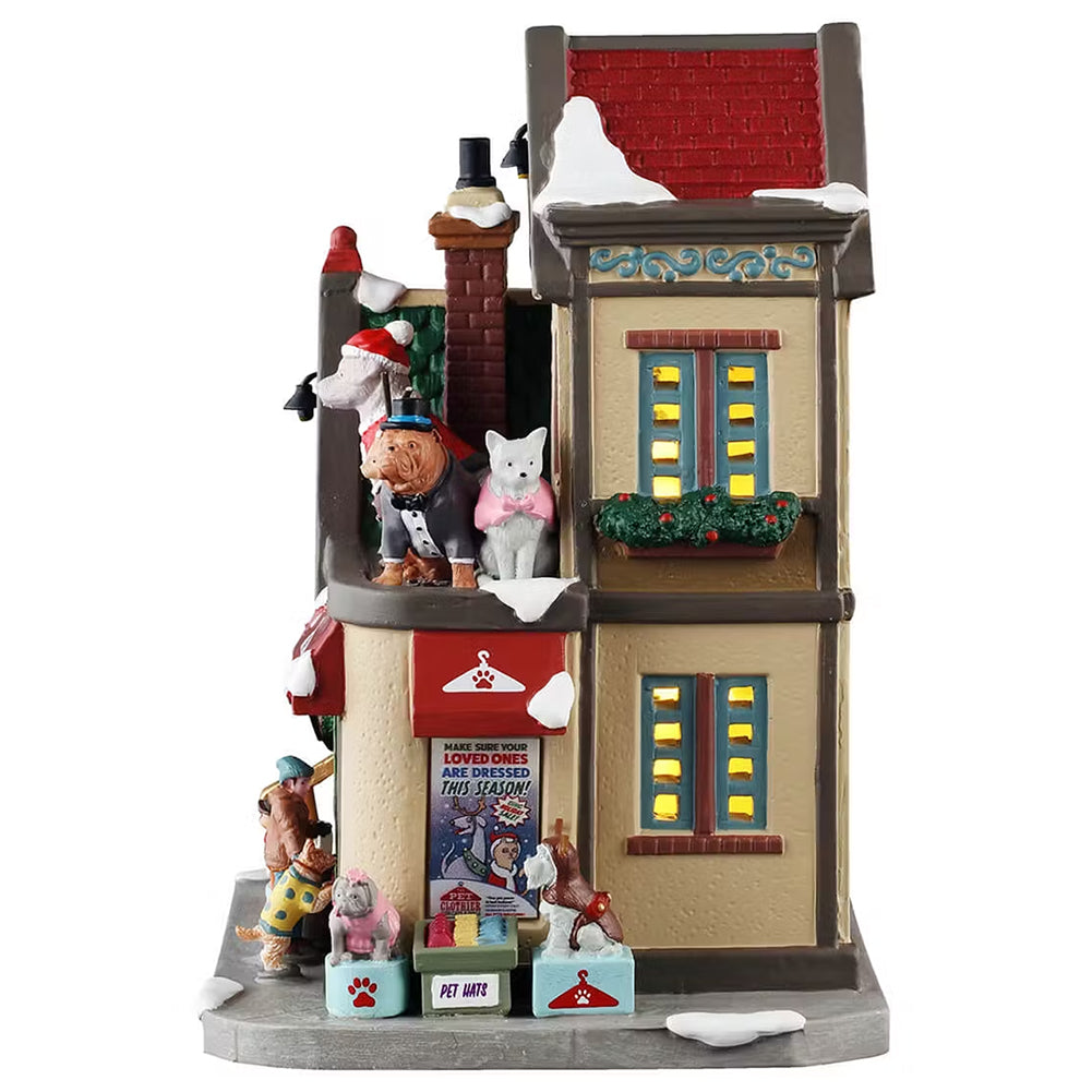 The Pet Clothier Caddington Village Lemax Cod 55338 3
