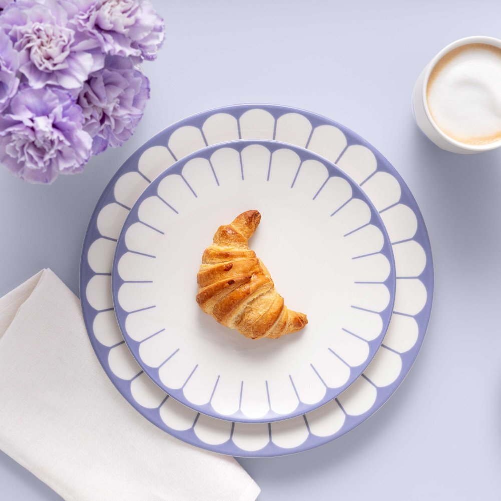 Piatto Piano Fleur Blu 26,5cm Villeroy & Boch 2