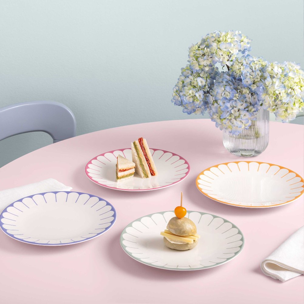 Piatto Piano Fleur Giallo 26,5cm Villeroy & Boch 2