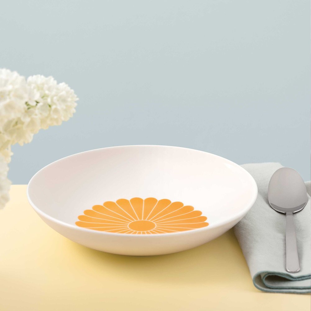 Piatto Fondo Fleur Giallo 24cm Villeroy & Boch 1