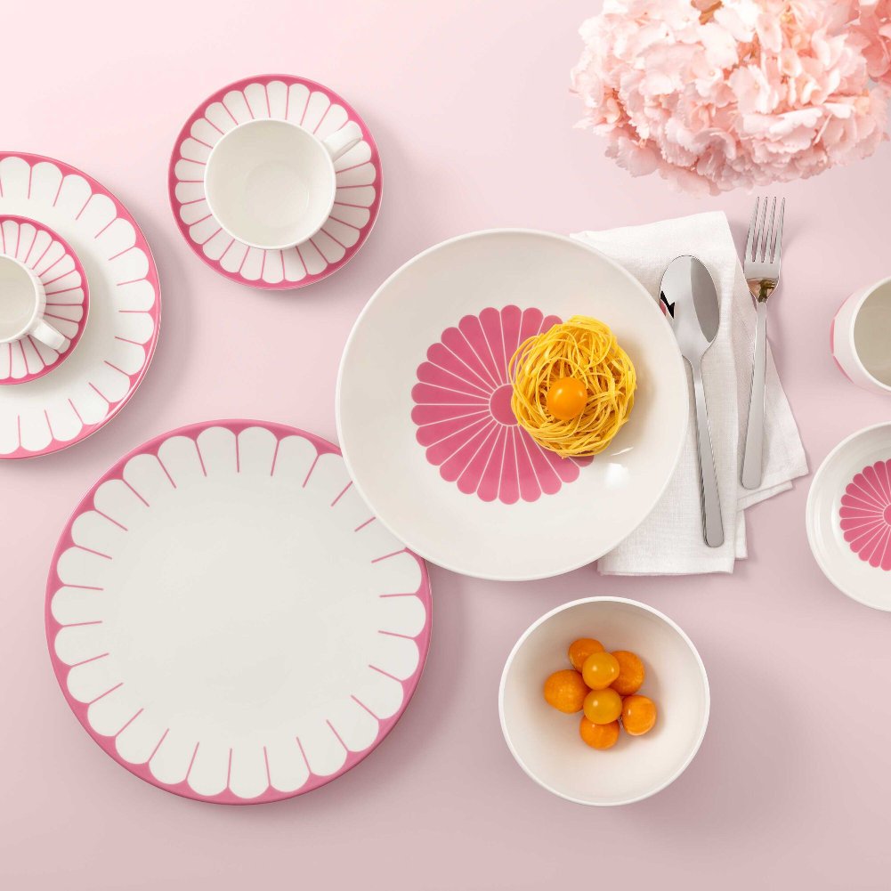 Piatto Fondo Fleur Rosa 24cm Villeroy & Boch 2