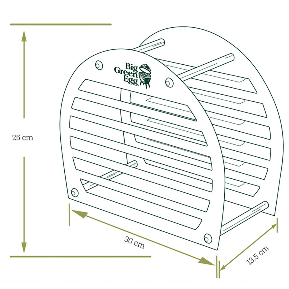 Torre per Affumicatura Big Green Egg 3