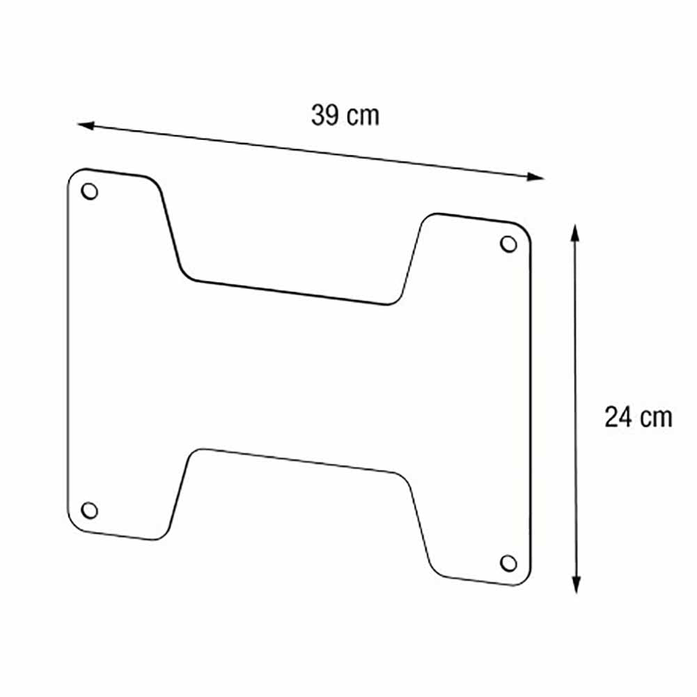 Connettore in linea Herstera per fioriera Metal Planter divider 100x40x80cm 08982004 3