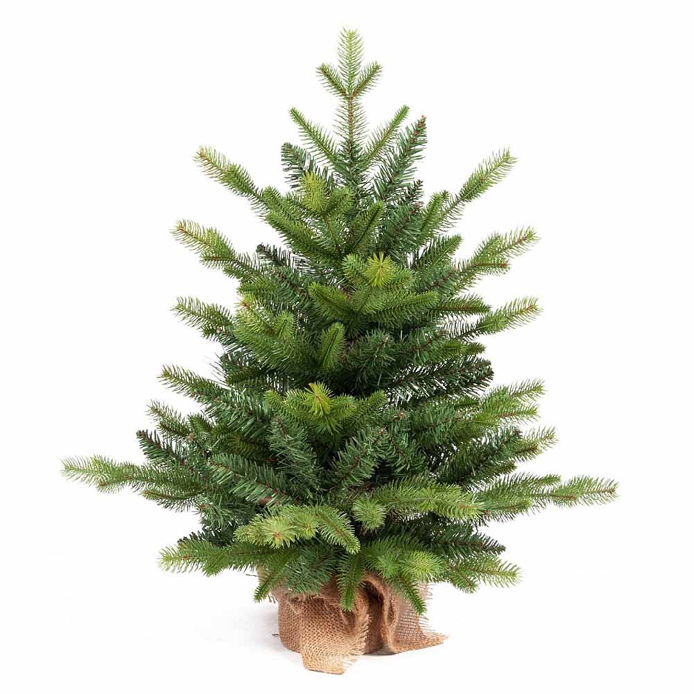 Albero di Natale Pinetto con base in Juta 45cm 1