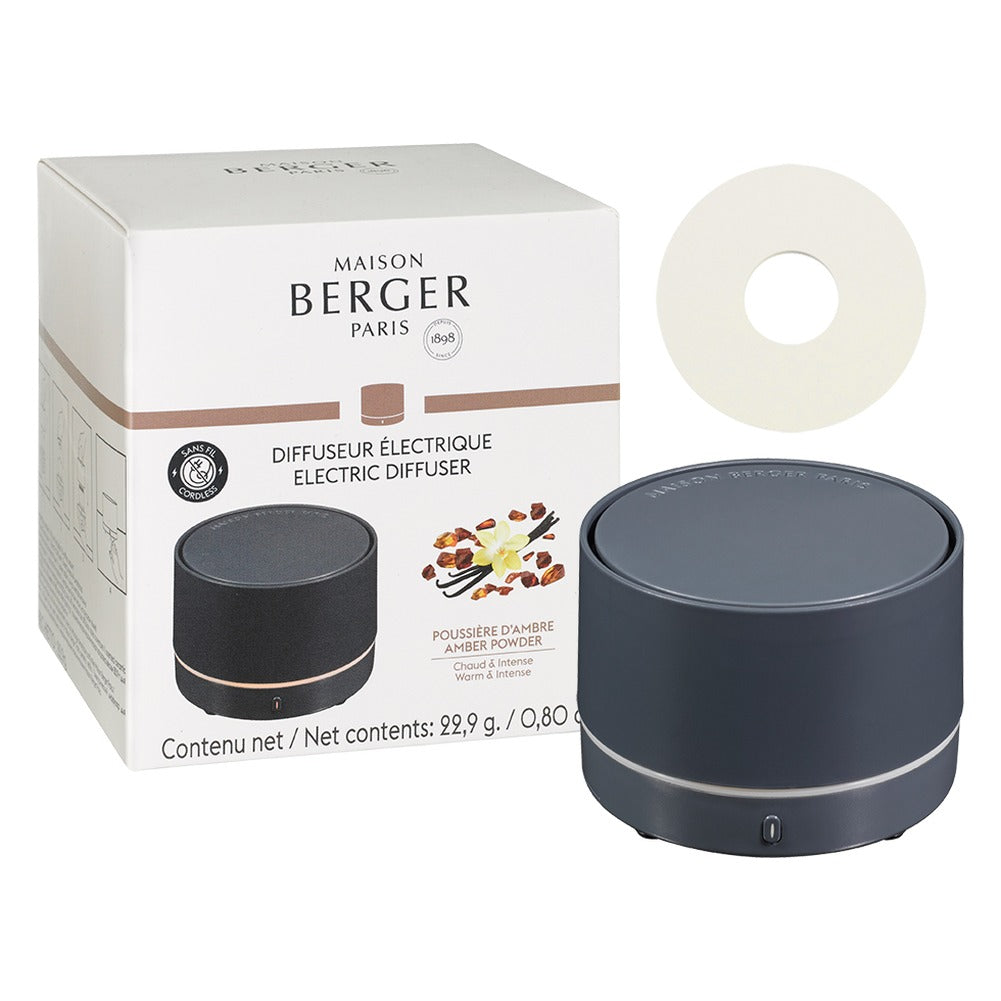 Diffusore Elettrico Maison Berger Nomade Grigio – Poussière d'Ambre 5