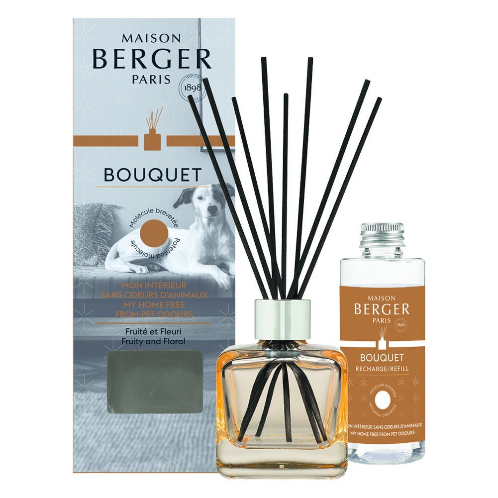 Diffusore a Bastoncini Maison Berger Anti Odore Animali 100 ml 1
