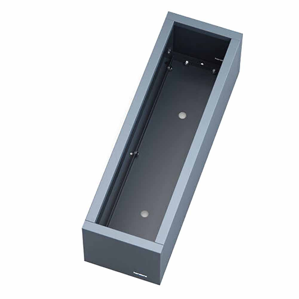 Fioriera Herstera Metal Planter Balcony antracite 80x25x25cm 08973802 5