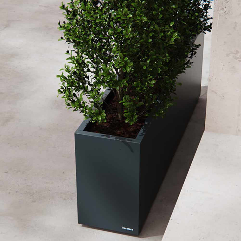 Fioriera Herstera Metal Planter 30 Antracite 150x30x50cm 08972802 3