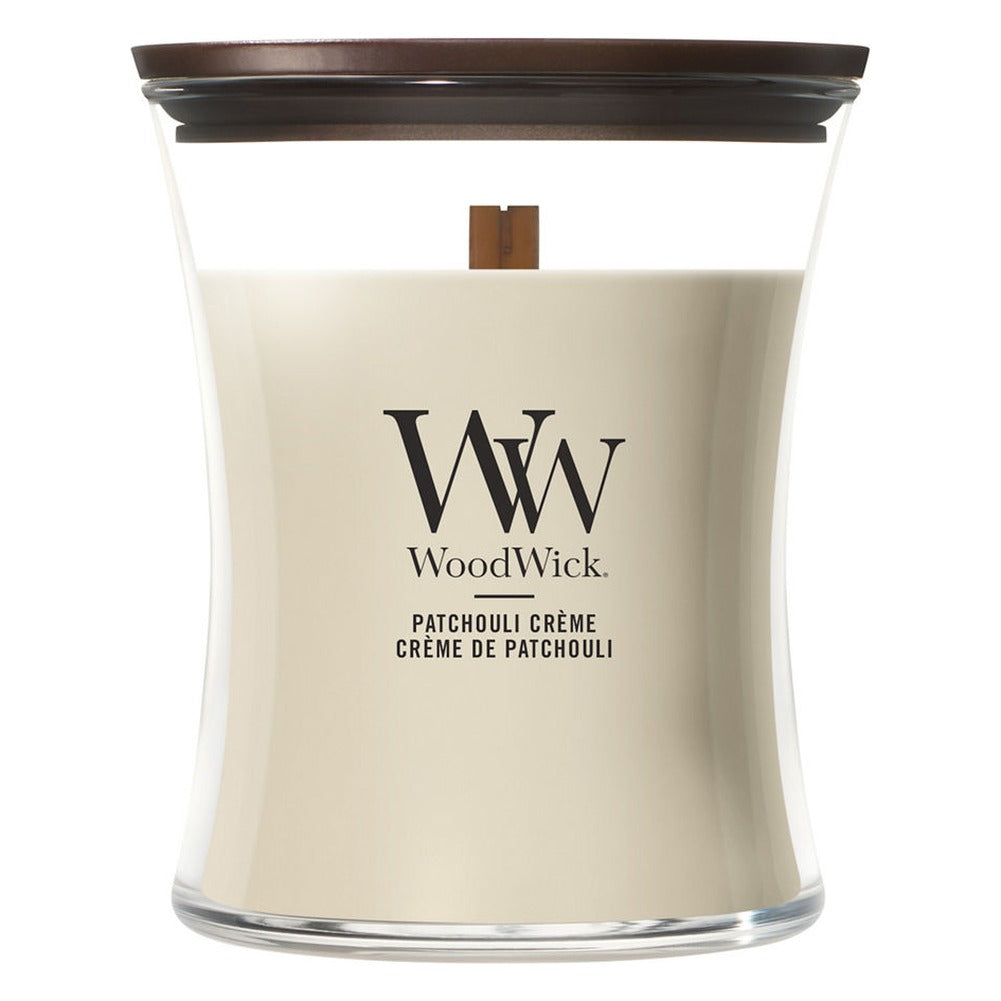 Candela Media WoodWick Patchouli Crème 1