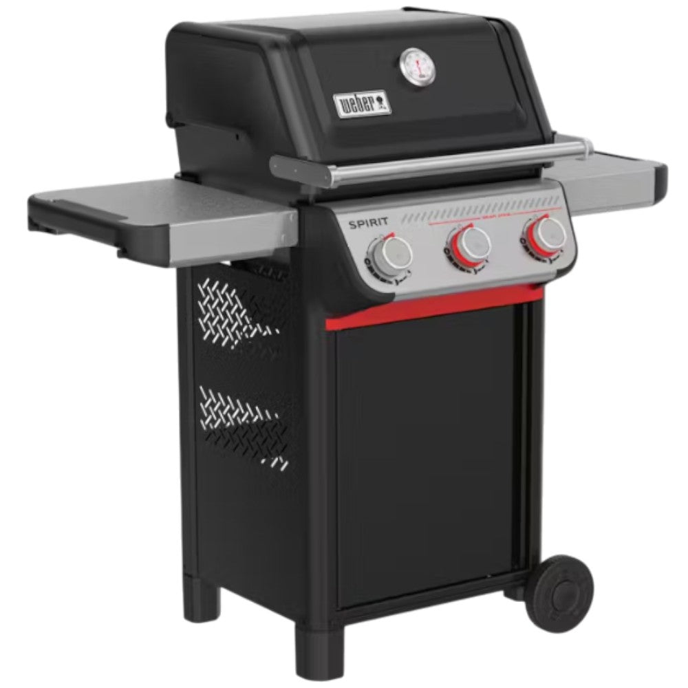 Weber Spirit E-325 Nero barbecue a gas con Sear Zone Boost e piastra in ghisa 5