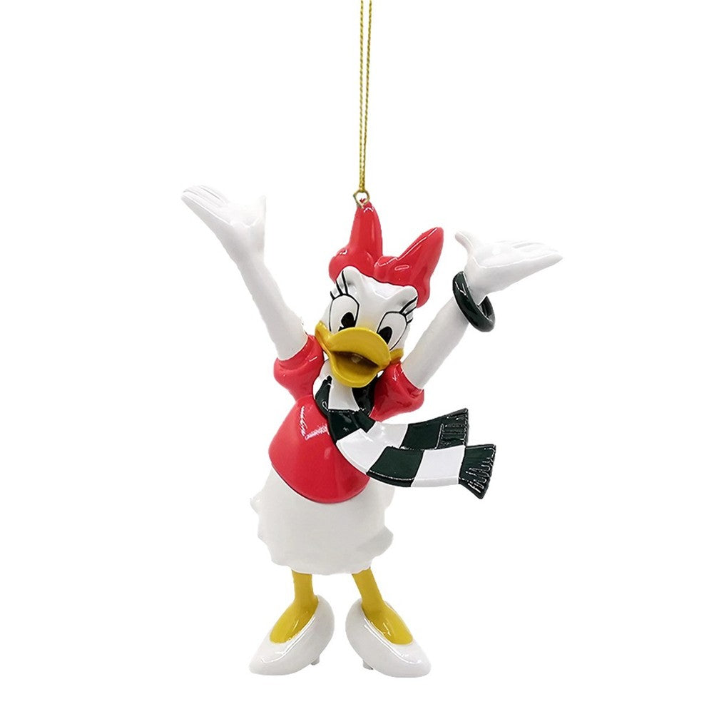 Addobbo 3D per albero di Natale Disney Paperina con sciarpa 1
