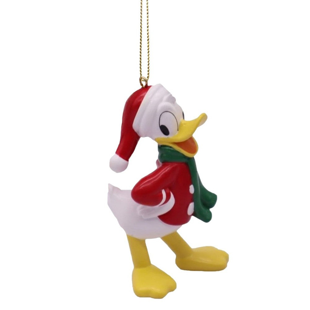 Addobbo 3D per albero di Natale Disney Paperino con sciarpa 1