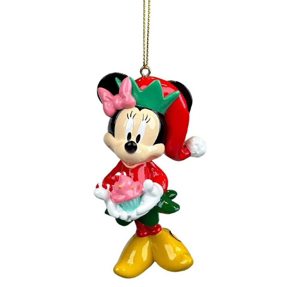 Addobbo 3D per albero di Natale Disney Minnie con cupcake 1