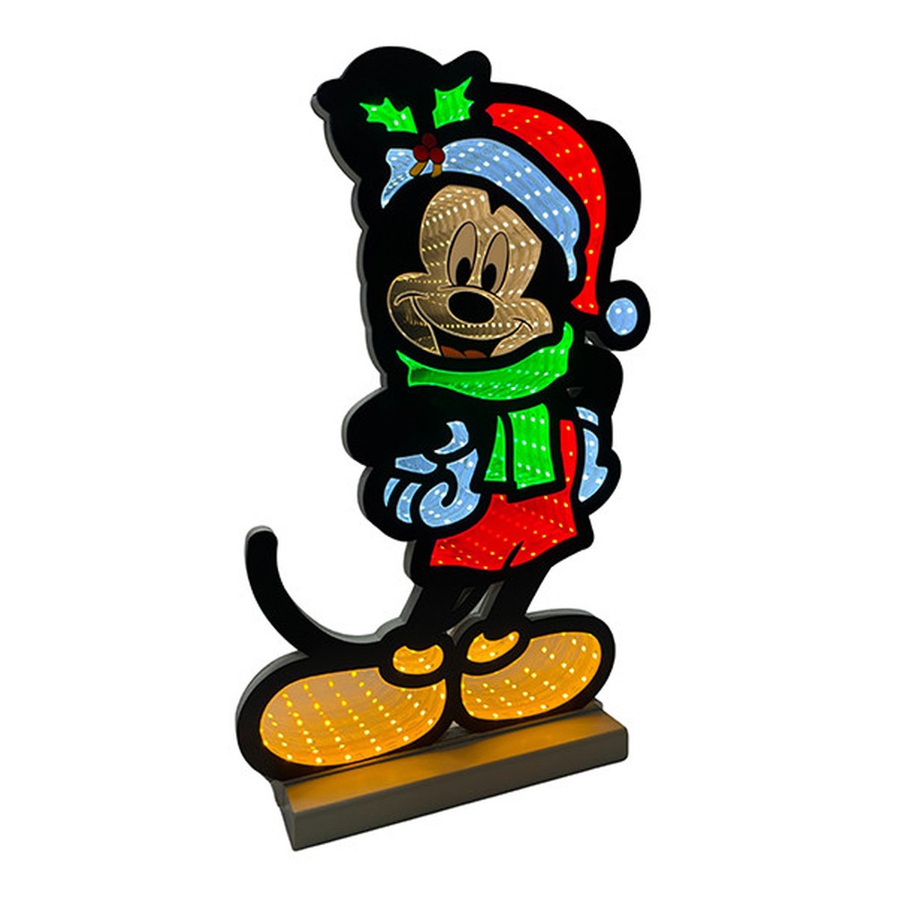 Figura luminosa LED Disney Topolino con sciarpa effetto Infinity 40 cm 1