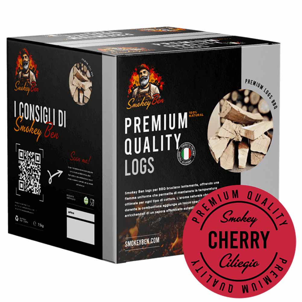 Legna affumicatura Smokey Ben ciliegio sacco 6,5 kg 1