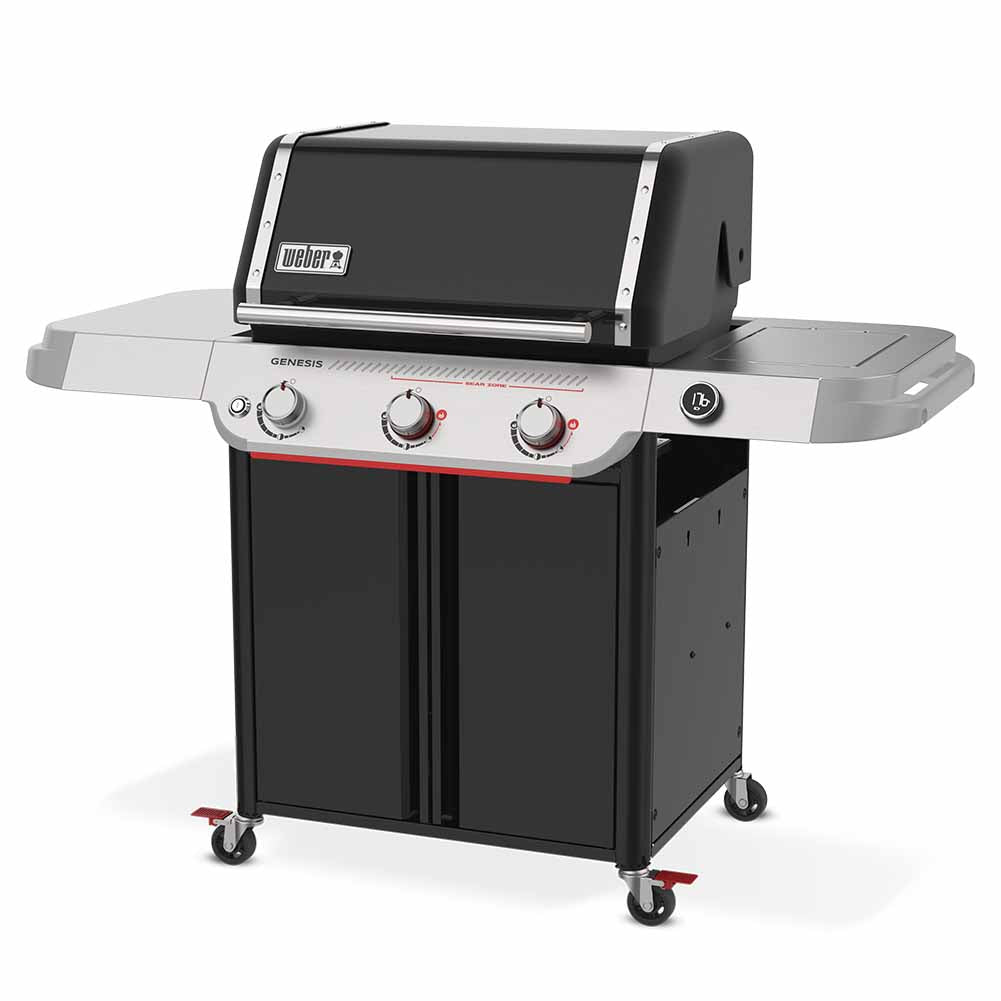 Weber Genesis E-325 barbecue a gas con Sear Zone e copertura premium 7