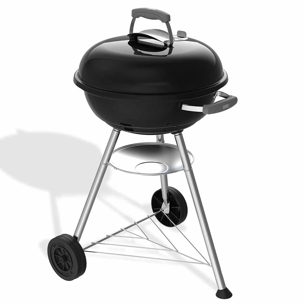 Weber Compact Kettle 47 cm Barbecue a Carbone Compatto 3