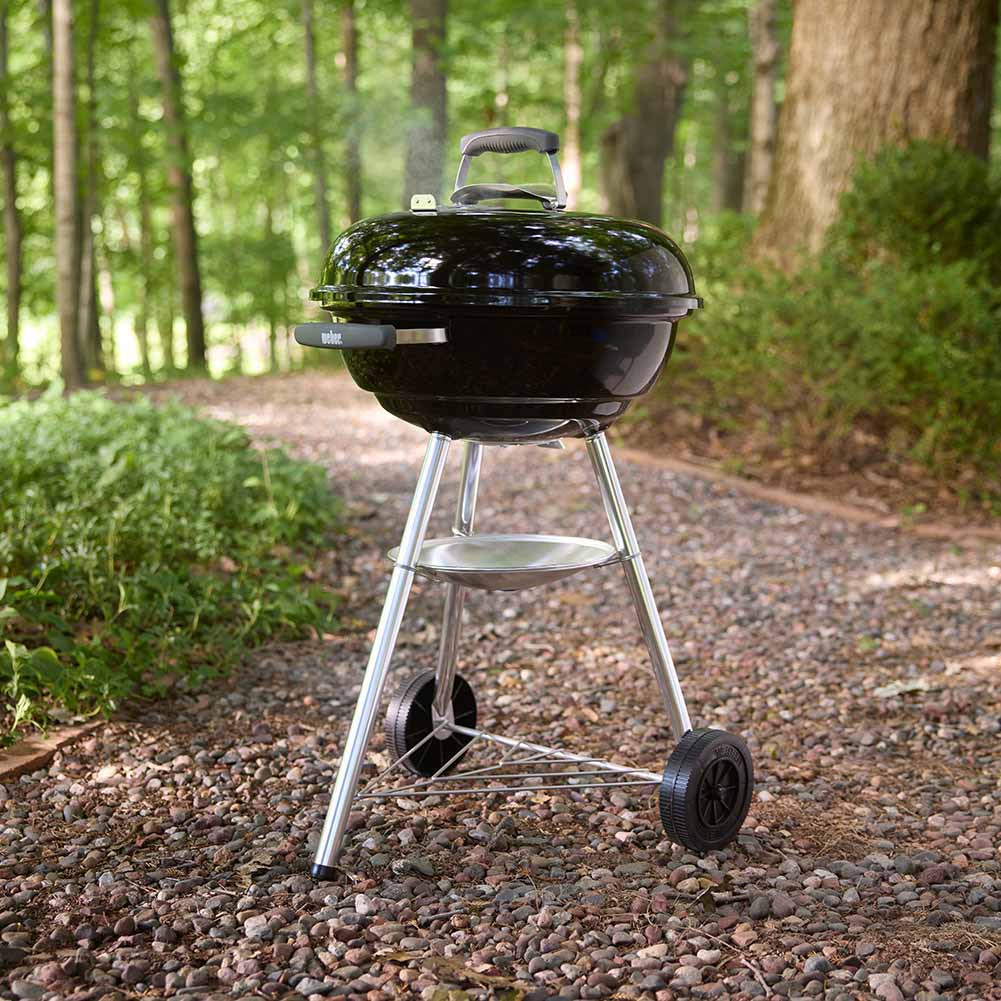 Weber Compact Kettle 47 cm Barbecue a Carbone Compatto 4
