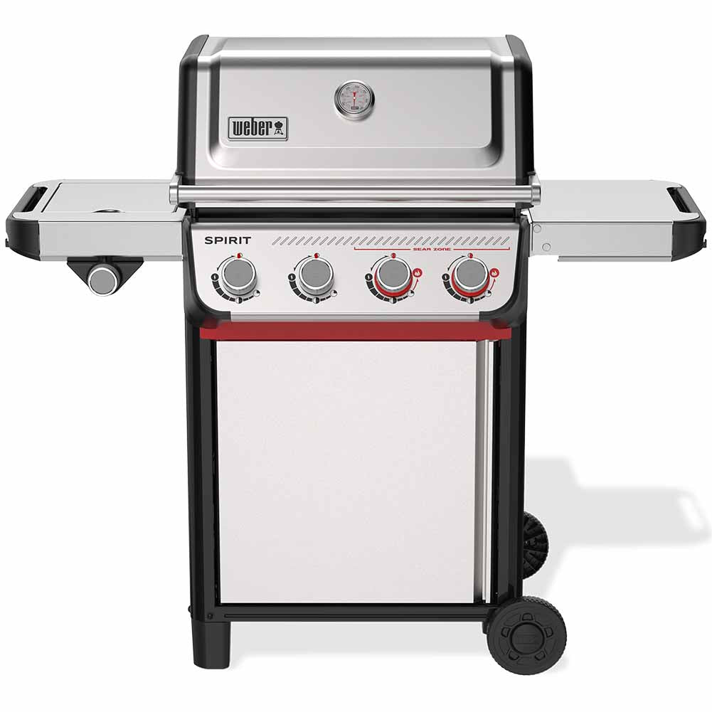 Weber Spirit S-435 barbecue a gas con Sear Zone e piastra in ghisa Gourmet Barbecue System 4