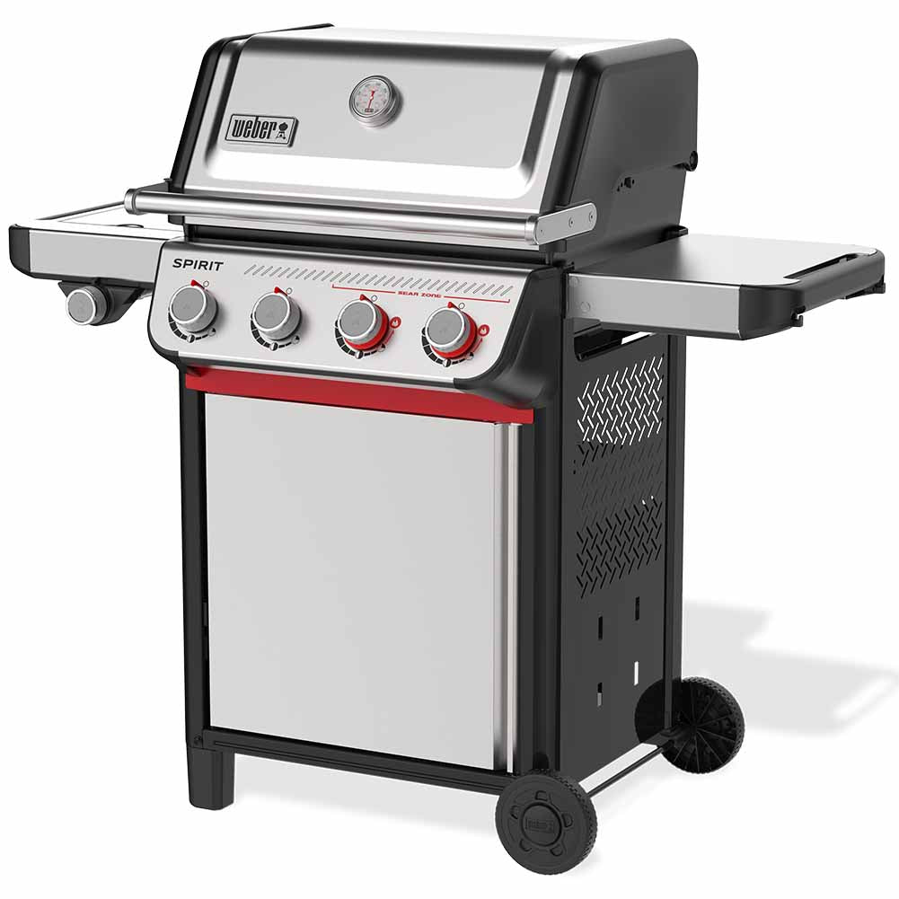 Weber Spirit S-435 barbecue a gas con Sear Zone e piastra in ghisa Gourmet Barbecue System 2
