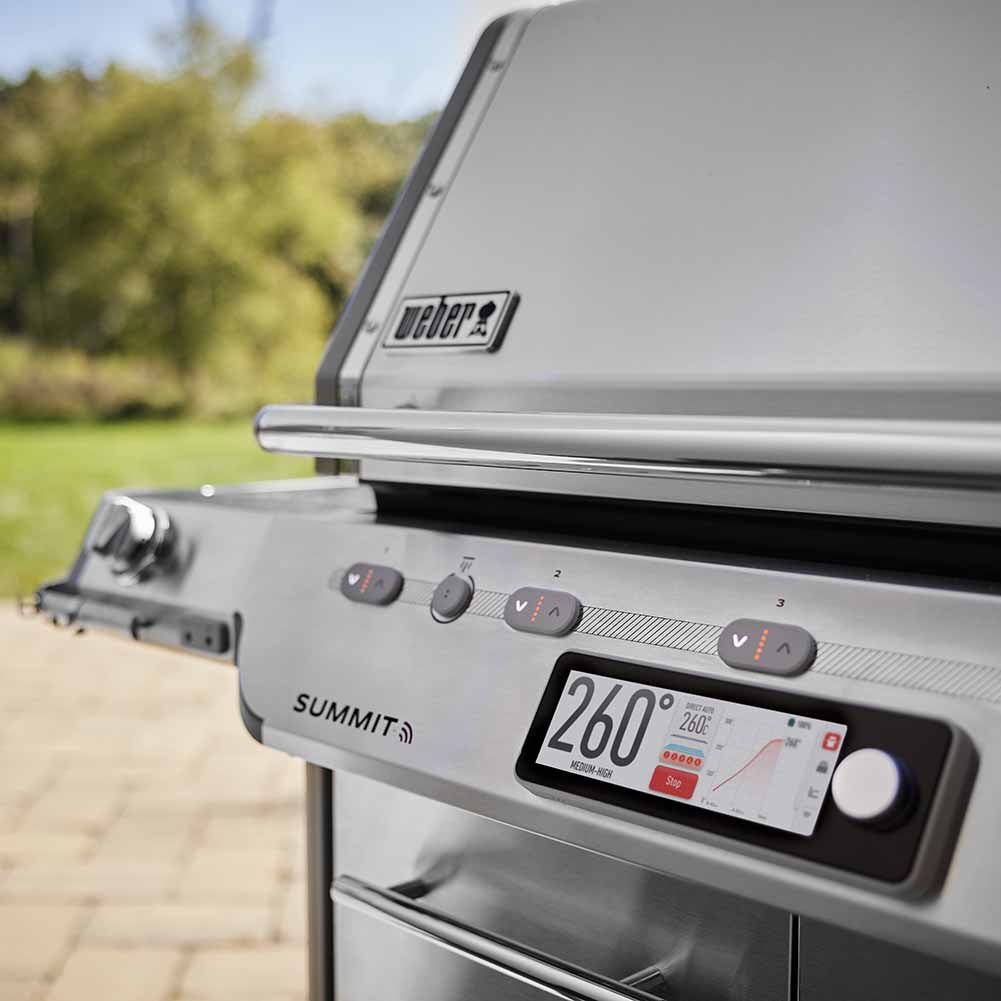 Weber Summit FS38XS Barbecue a Gas 5 Bruciatori con Weber Connect 5