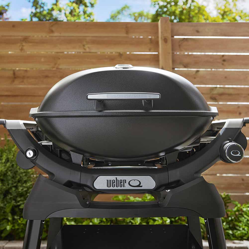 Weber Q 2200N con supporto compatto e kit Precision pala e pinza 4