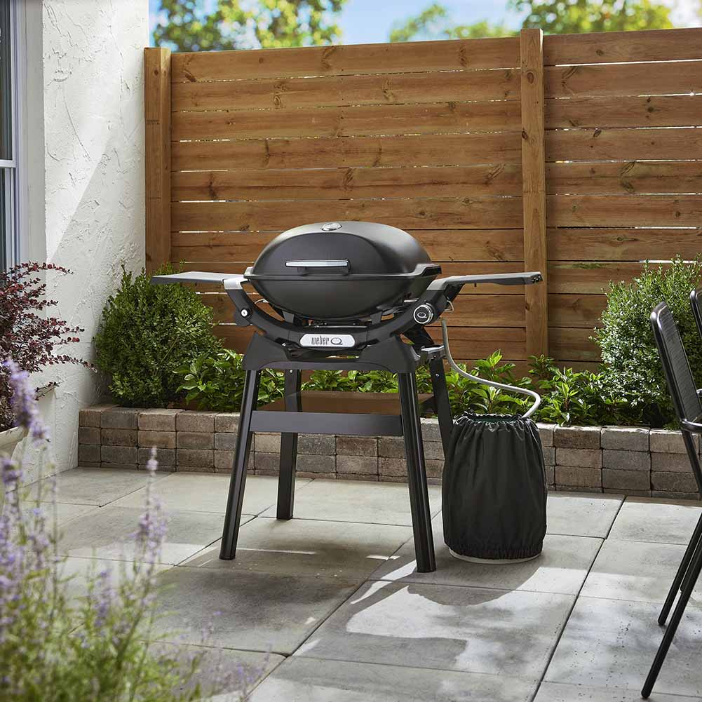 Weber Q 2200N con supporto compatto e kit Precision pala e pinza 2