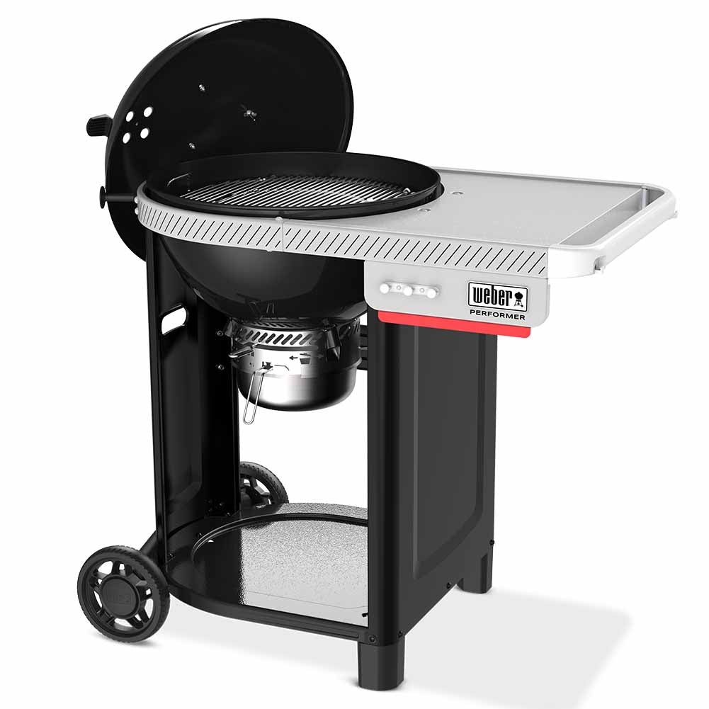 Weber Performer 57 cm Barbecue a Carbone con Carrello Funzionale 4