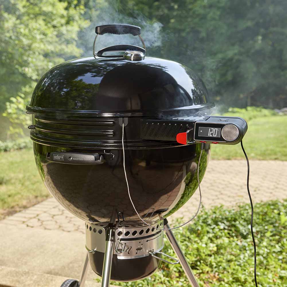 Anello controllo digitale barbecue Weber a carbone 57 cm 2