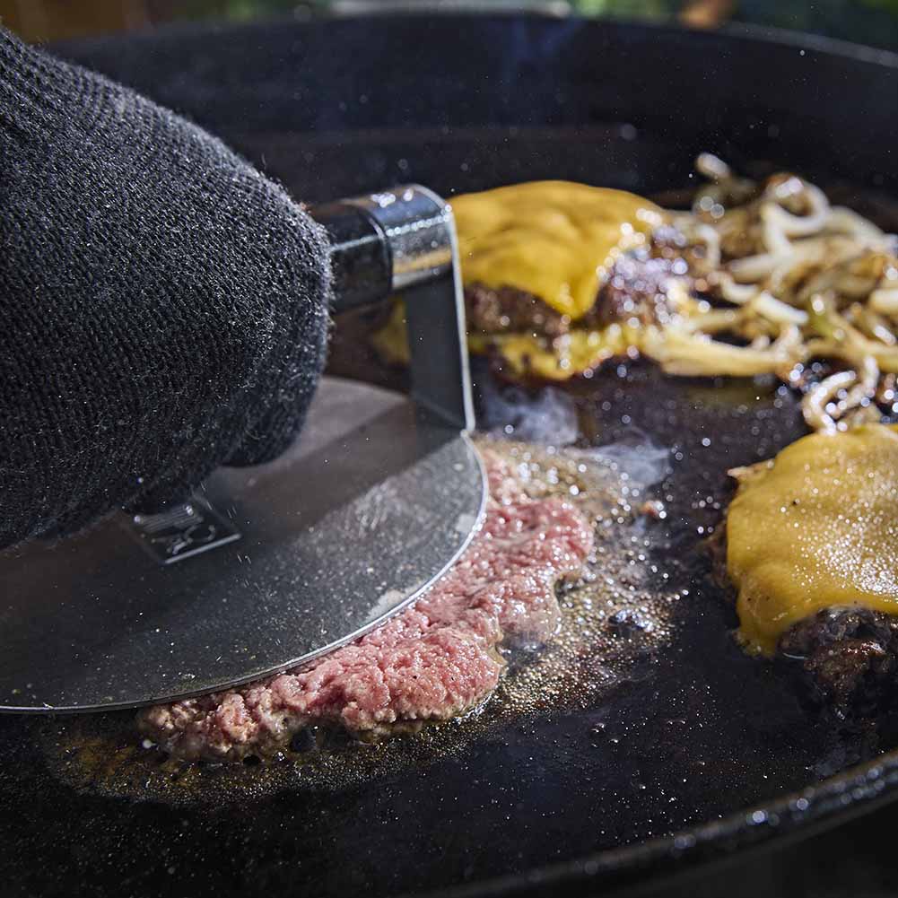 Pressa hamburger per piastra Weber 4