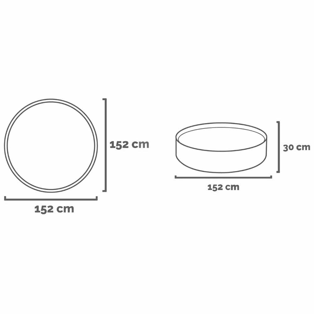 Piscina pieghevole Intex per cani Ø152xh30 cm cod 48400 3