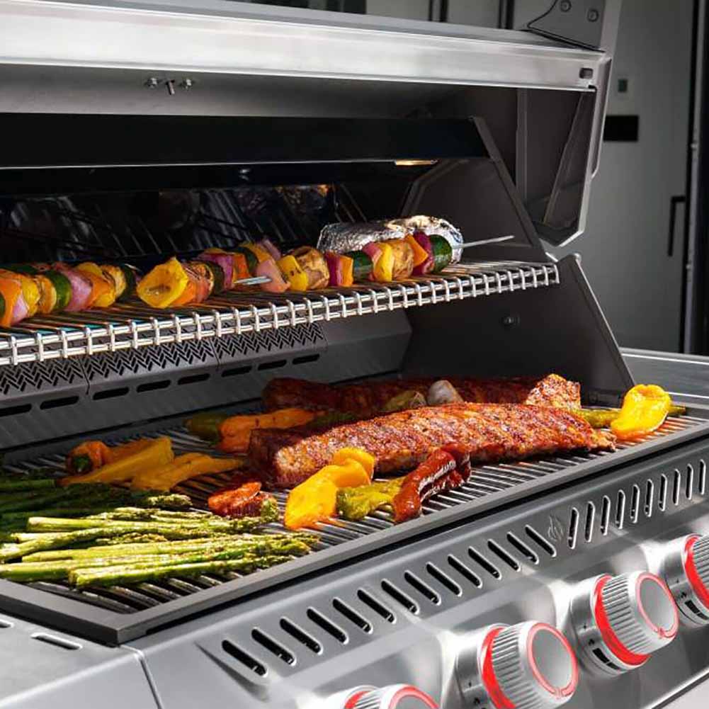 Napoleon Prestige PRO 665 Elite Barbecue a gas con Sizzle Zone e affumicatore integrato 6