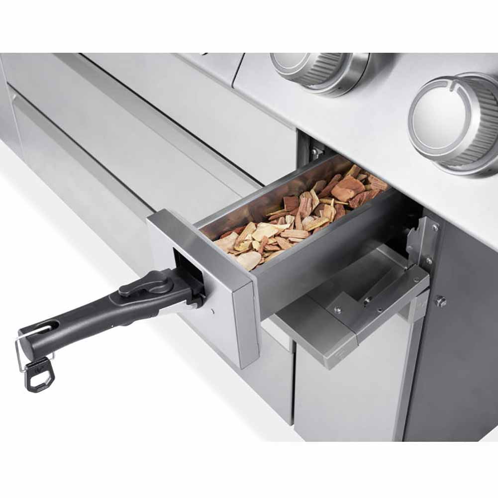 Napoleon Prestige PRO 665 Elite Barbecue a gas con Sizzle Zone e affumicatore integrato 9