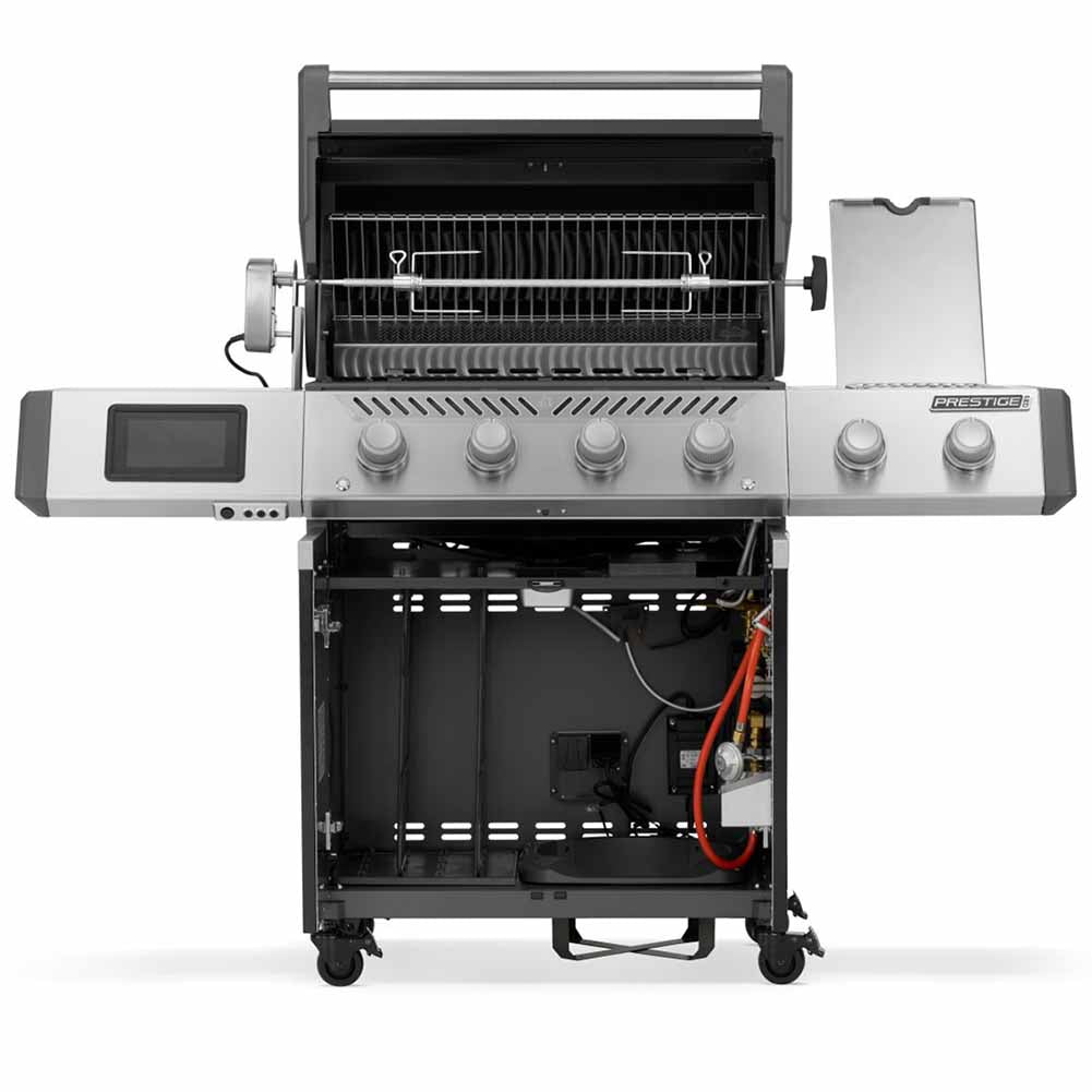 Napoleon Prestige PRO 500 Barbecue a gas con Sizzle Zone e girarrosto 10