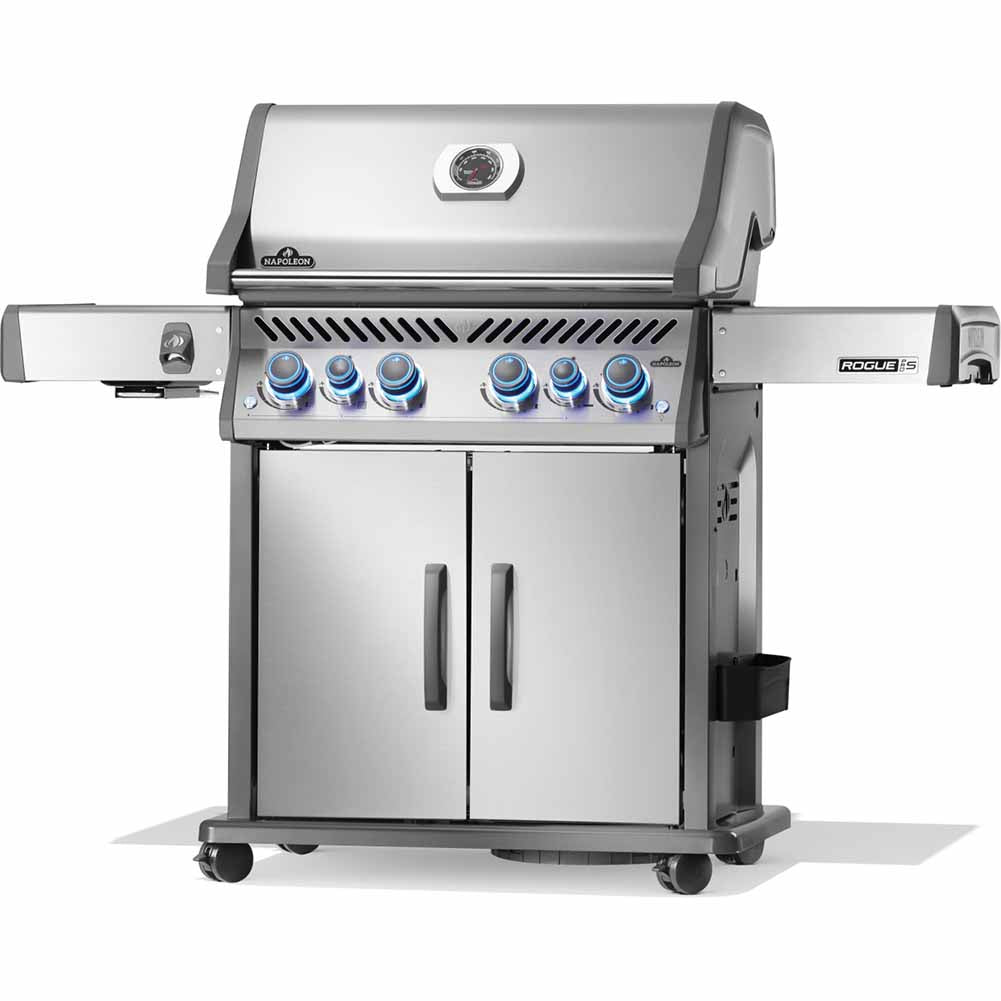 Napoleon Rogue PRO-S 525 Barbecue a gas inox con Sizzle Zone e bruciatore posteriore 5