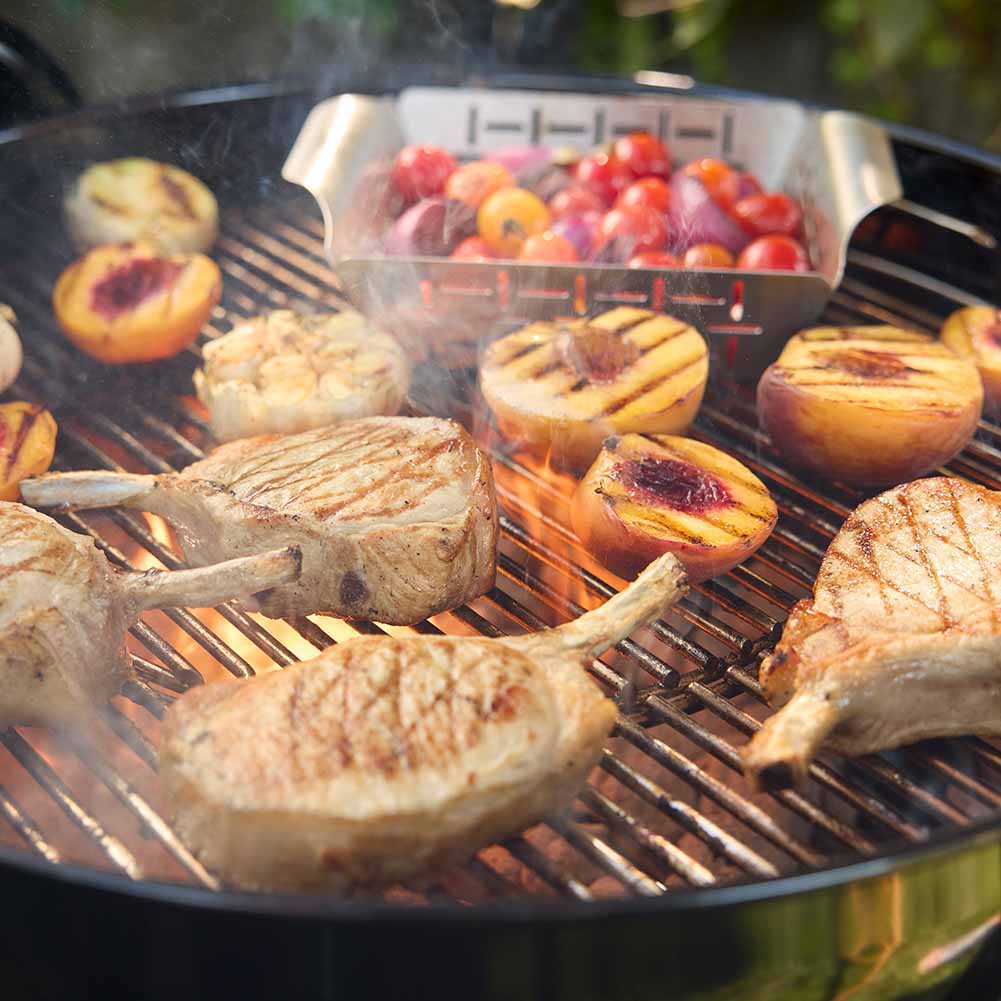 Weber Original Kettle Premium 57 cm Barbecue a Carbone 4
