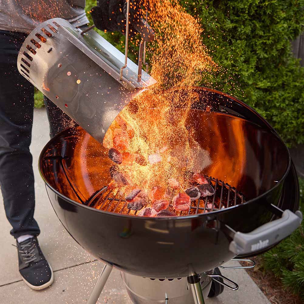 Weber Original Kettle Premium 57 cm Barbecue a Carbone 5