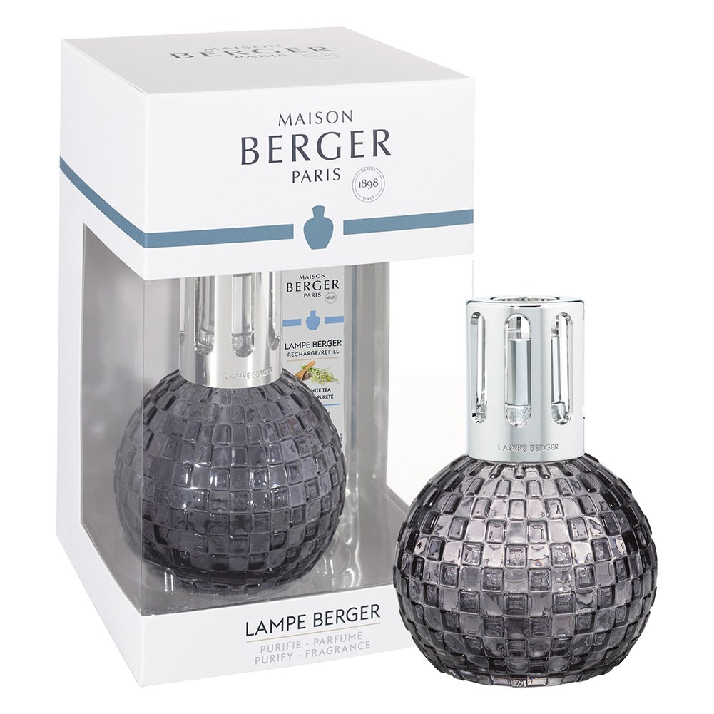 Cofanetto Lampada Catalitica Maison Berger Disco Grigio – Soleil Fruite 3