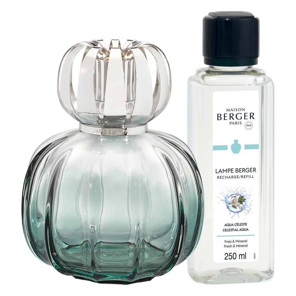 Cofanetto Lampada Catalitica Maison Berger Corali Verde – Acqua Celeste 4