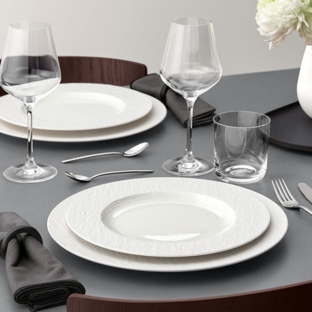 Piatto Piano Manufacture Ice Bianco Lucido 27cm Villeroy & Boch 2