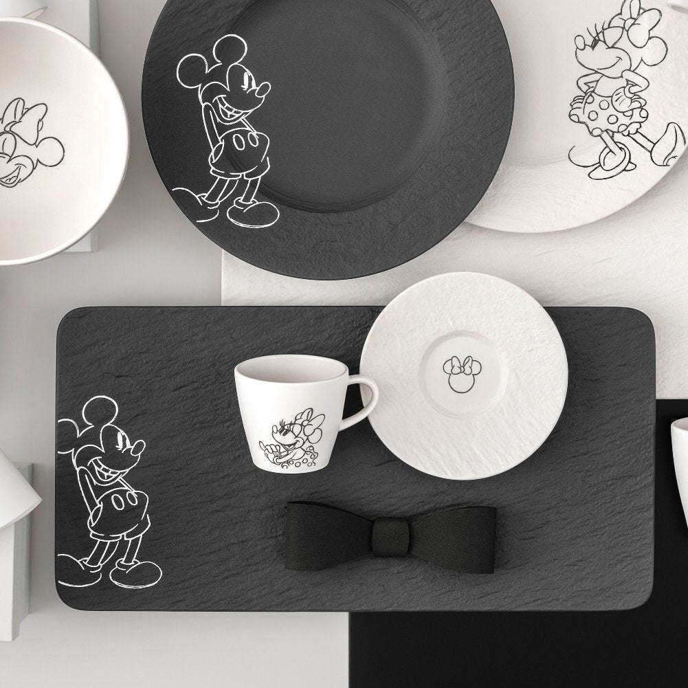 Vassoio da Portata Manufacture Mickey Mouse Nero 35x18cm Villeroy & Boch 1