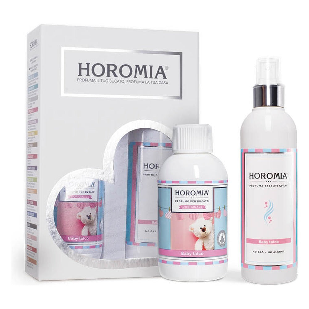Confezione Horotwins Horomia Baby Talco 2x250 ml 2