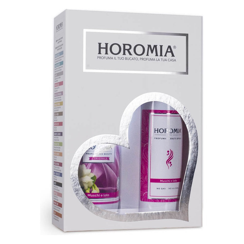 Confezione Horotwins Horomia Muschi e Loto 2x250 ml 1